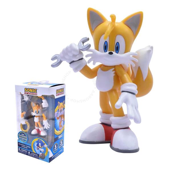 Figura de Ação Sonic The Hedgehog 10cm Articulado Personagem Tails - DC TOYS & GEEKS Imagem de Figura de Ação Sonic The Hedgehog 10cm Articulado Personagem Tails