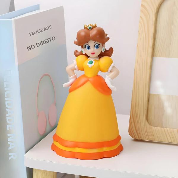 Imagem de Figura de Ação Super Mario - Bowser e Princesa Peach - Brinquedo para Crianças