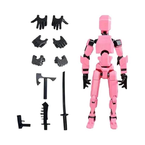Figura de Ação Titan 13 3D Impressa - Multi-articulada e Movível Imagem de Figura de Ação Titan 13 3D Impressa - Multi-articulada e Movível