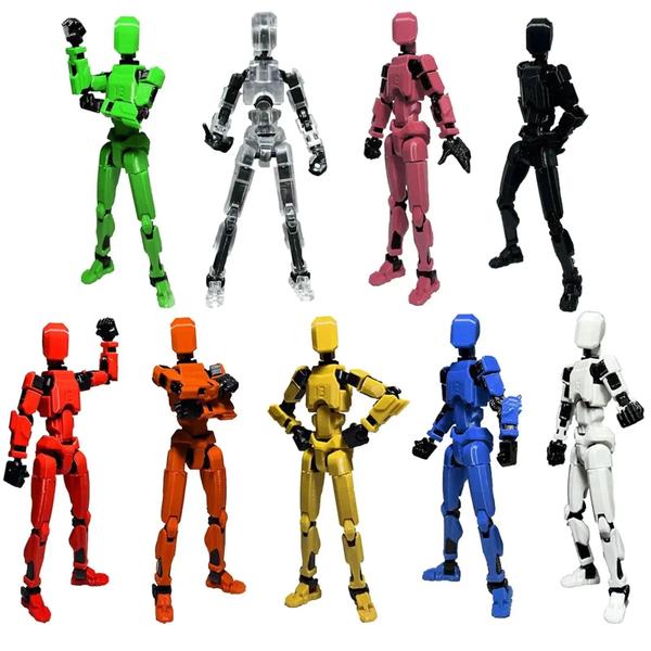 Figura de Ação Titan 13 3D Impressa - Multi-articulada e Movível Imagem de Figura de Ação Titan 13 3D Impressa - Multi-articulada e Movível