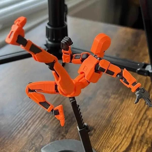 Figura de Ação Titan 13 3D Impressa - Multi-articulada e Movível Imagem de Figura de Ação Titan 13 3D Impressa - Multi-articulada e Movível