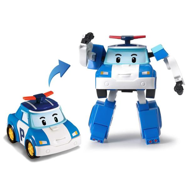 Imagem de Figura de ação transformável 4' Robocar Poli com Roy