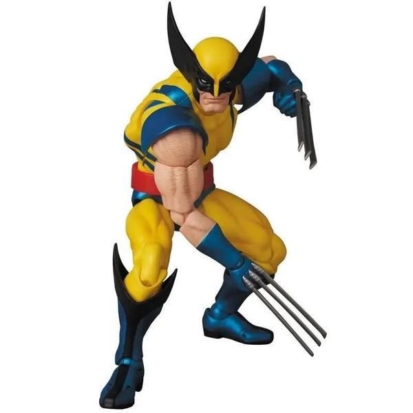 Imagem de Figura De Ação Wolverine Marrom Mafex 96 X-men Comic Ct Brinquedos Anime Estatueta Modelo Brinquedo