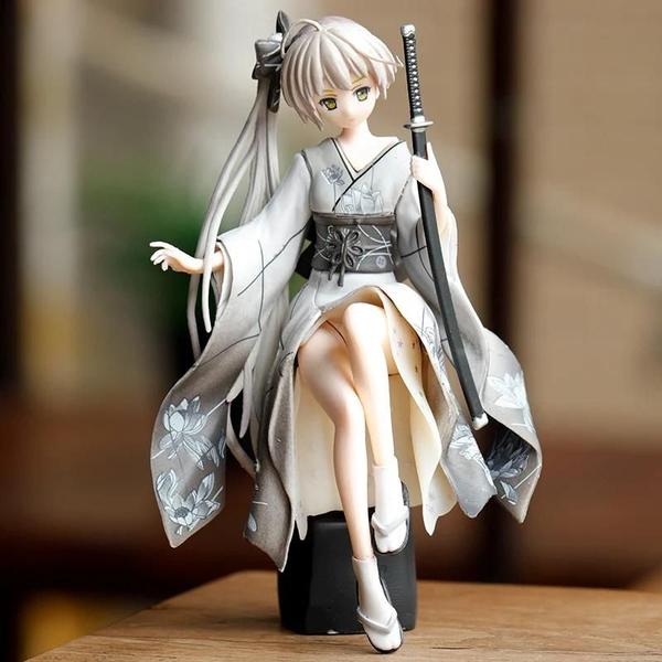 Imagem de Figura de Ação Yosuga No Sora 13cm - Anime PVC com Kimono - Brinquedo para Crianças