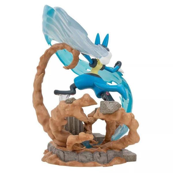 Imagem de Figura De Luxo Lucario Luminária Colecionável Pokémon