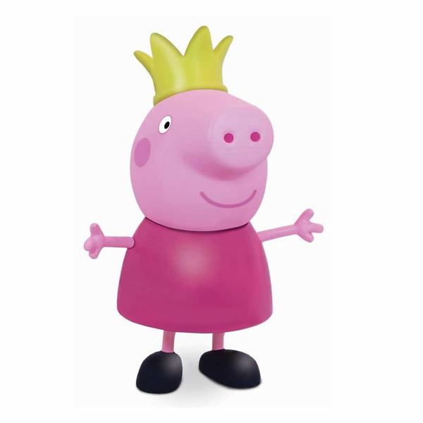 Imagem de Figura de Vinil - 15 cm - Peppa Pig - Peppa Princesa - Elka