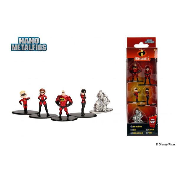 Imagem de Figura Disney Os Incríveis Miniaturas Nano Metalfigs DieCast