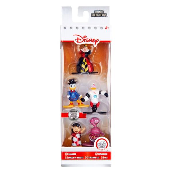 Imagem de Figura Disney Pack 5 Miniaturas Nano Metalfigs Die-Cast