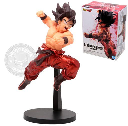 Imagem de Figura Dragon Ball Z Goku Blood of Saiyans Bandai Banpresto