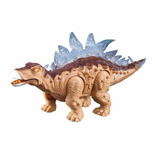 Imagem de Figura Eletrônica - Dinossauro - Estegossauro - DM Toys