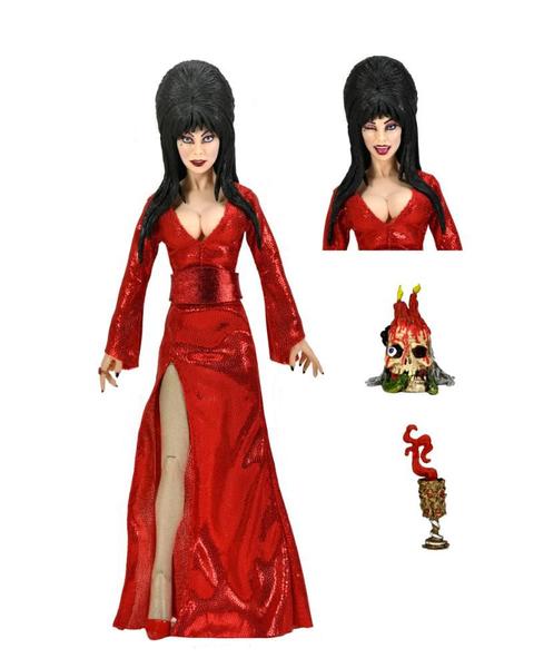 Imagem de Figura Elvira Red Fright and Boo - Elvira - 8'' Clothed - Neca