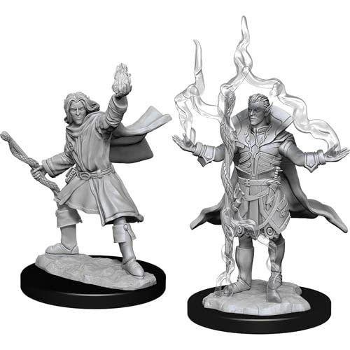 Imagem de Figura em miniatura WizKids Pathfinder Deep Cuts Elf Sorcerer Male