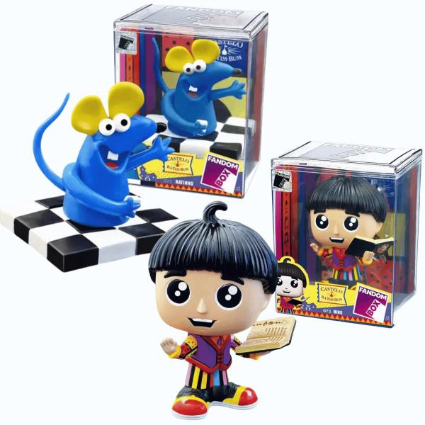 Imagem de Figura Fandom Box Ratinho e Nino Castelo Rá Tim Bum Lider