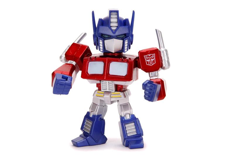 Imagem de Figura fundida sob pressão Transformers Optimus Prime Light-Up de 10 cm