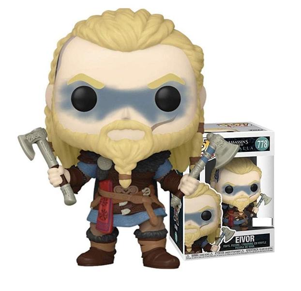 Imagem de Figura Funko Pop! Assassin's Creed Valhalla Eivor com eixos duplos