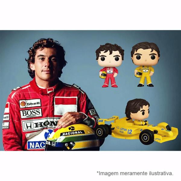 Imagem de Figura Funko Pop! Racing Ayrton Senna Lotus 10 Candide