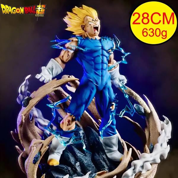 Imagem de Figura Goku Super Saiyajin Vegeta Dragon Ball Z - 32cm/28cm - Edição Colecionável