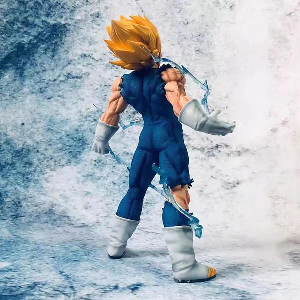 Imagem de Figura Goku Super Saiyajin Vegeta Dragon Ball Z - 32cm/28cm - Edição Colecionável