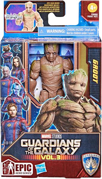 Imagem de Figura Groot Guardioes Da Galaxia Vol.3 Marvel Hasbro F6666