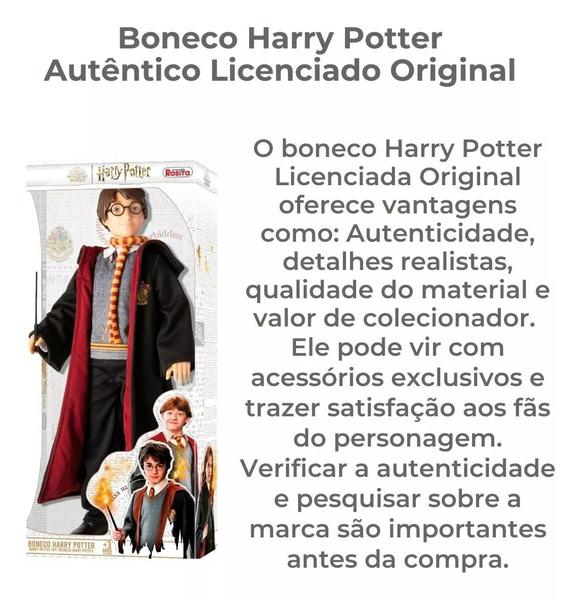 Imagem de Figura Harry Potter Articulado 45cm 1650 Brinquedos Rosita