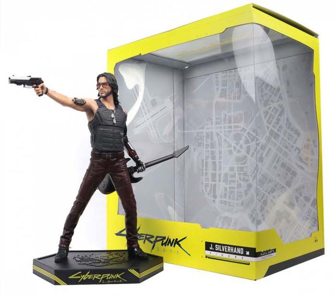 Imagem de Figura Jogo Cyberpunk 2077 Johnny Silverhand Dark Horse