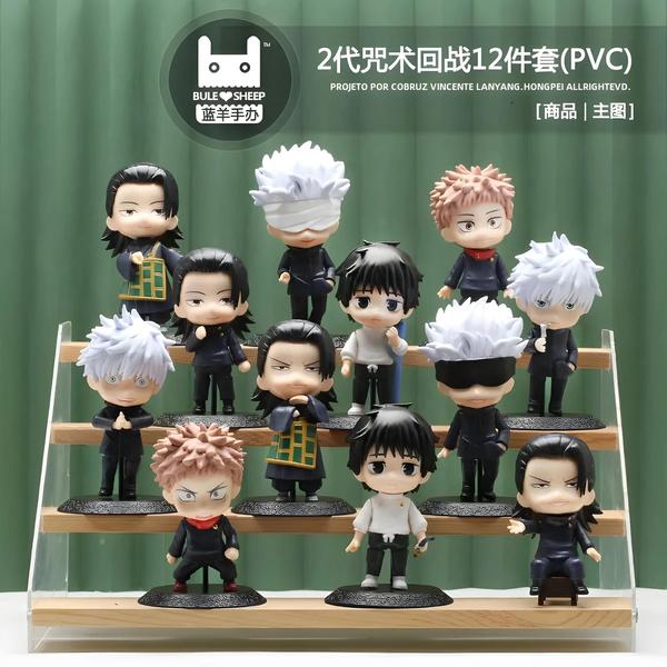 Imagem de Figura Jujutsu Kaisen Gojo Satoru PVC - 12 Peças - Presente Infantil