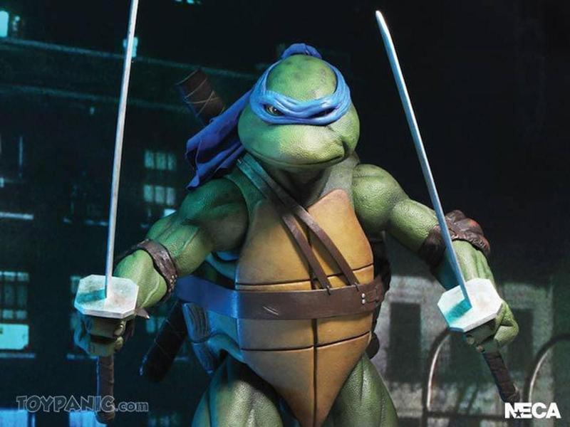 Figura Leonardo - Tartarugas Ninja 1990 Movie 7'' Scale Neca Imagem de Figura Leonardo - Tartarugas Ninja 1990 Movie 7'' Scale Neca