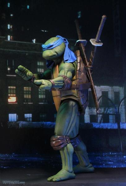 Figura Leonardo - Tartarugas Ninja 1990 Movie 7'' Scale Neca Imagem de Figura Leonardo - Tartarugas Ninja 1990 Movie 7'' Scale Neca