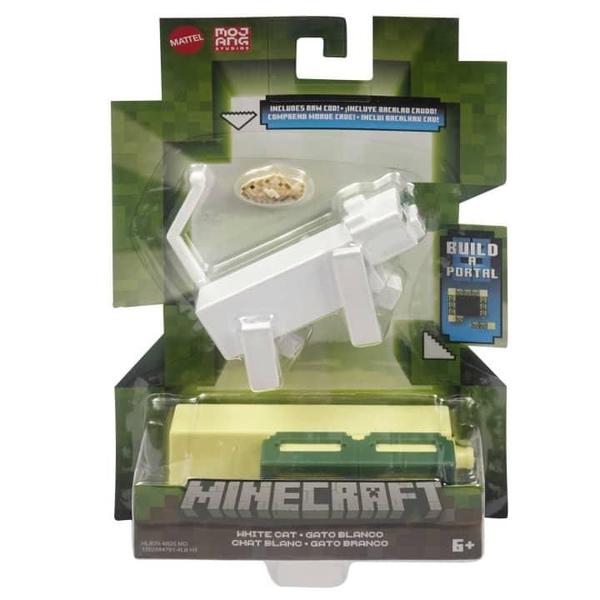 Imagem de Figura Minecraft - Vanilla - Gato Branco - GTP08 - Mattel