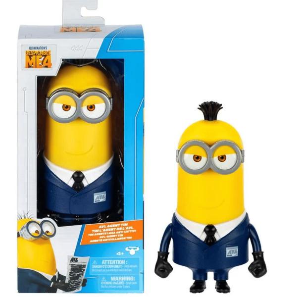 Figura Minions AVL Agent Tim 25cm Meu Malvado Favorito 4 - Candide Imagem de Figura Minions AVL Agent Tim 25cm Meu Malvado Favorito 4