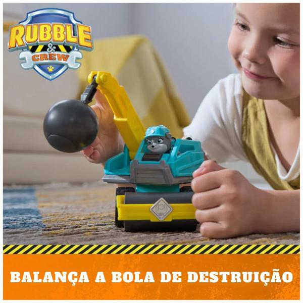 Imagem de Figura Motor Patrulha Canina Com Guindaste de Demolição 3794E - Sunny