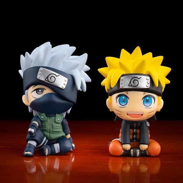 Imagem de Figura Naruto Anime 9cm - Uzumaki Naruto, Kakashi, Sasuke e Itachi - Q Figurals