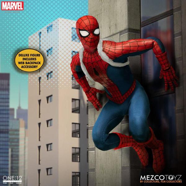 Imagem de Figura O Espetacular Homem-Aranha Deluxe Edition  Mezco