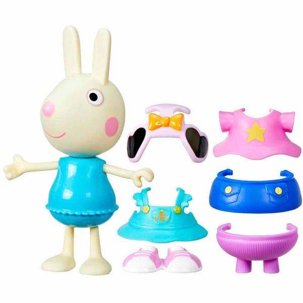 Imagem de Figura - Peppa Pig - Estilos Divertidos - Coelha Rebecca - Hasbro