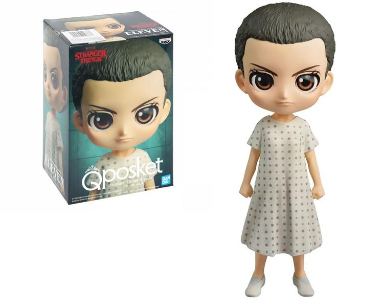 Imagem de Figura Q posket Stranger Things Eleven V1 Bandai