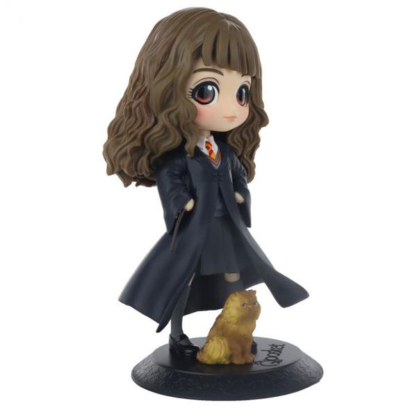 Imagem de Figura Qposket Hermione Granger W/ Bichento Banpresto Bandai