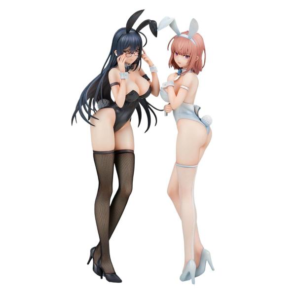 Imagem de Figura RZAHUAHU Black Bunny Aoi e White Bunny Summer Bud 1/6