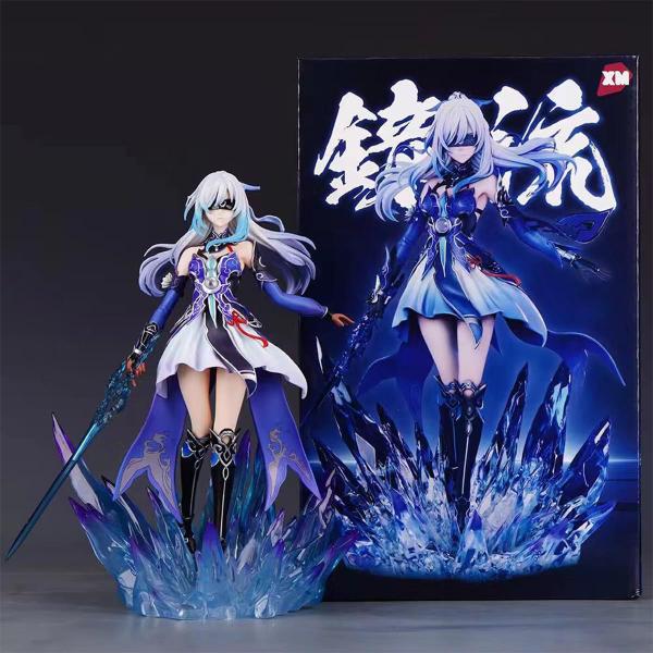 Imagem de Figura RZAHUAHU H-I Star Rail Jingliu 28 cm PVC 1/6 Anime