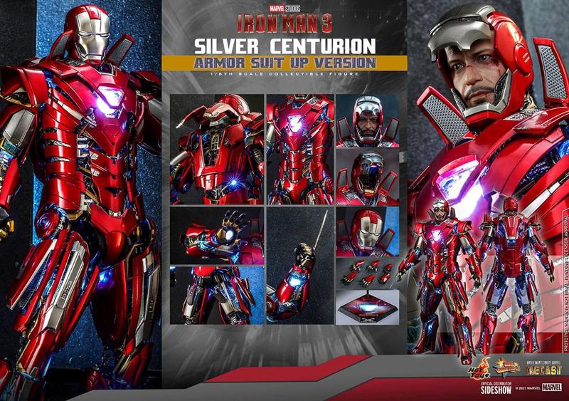 Imagem de Figura Silver Centurion Suit Up Version - Marvel - Sixth Scale - Hot Toys