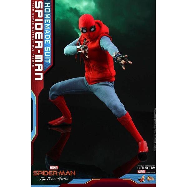 Imagem de Figura Spider-Man Home Made Suit 1/6 - Far From Home - Hot Toys