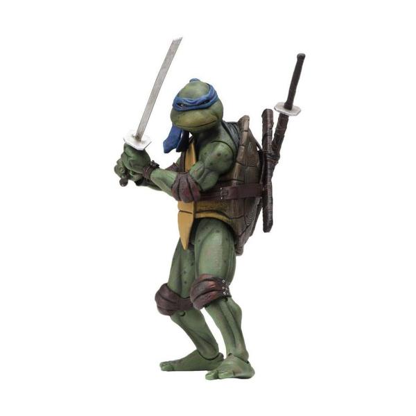 Imagem de Figura TMNT Tartarugas Ninja 1990 Leonardo (NOVO) NECA