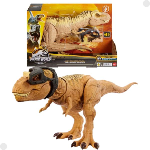 Imagem de Figura Tyrannosaurus Rex Jurassic World Dino Trackers HNT62 - Mattel