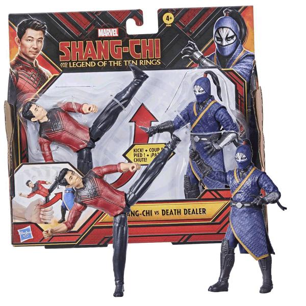 Imagem de Figuras Articuladas Shang-Chi e Death Dealer Marvel Hasbro