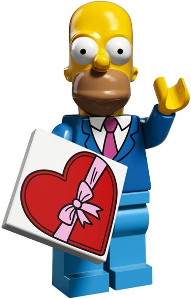 Imagem de Figuras colecionáveis de brinquedo LEGO Simpsons Series 2 (16 unidades)