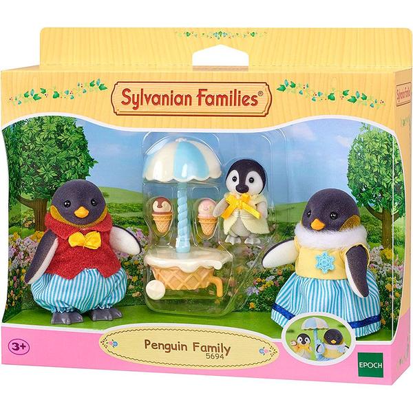 Imagem de Figuras com Acessórios - Sylvanian Families - Família Pinguins - Epoch Magia