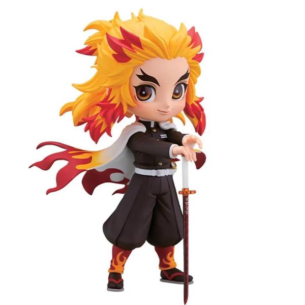 Imagem de Figuras de Ação Anime Demon Slayer (15cm) - Nezuko, Tanjirou, Zenitsu, Inosuke e Giyuu