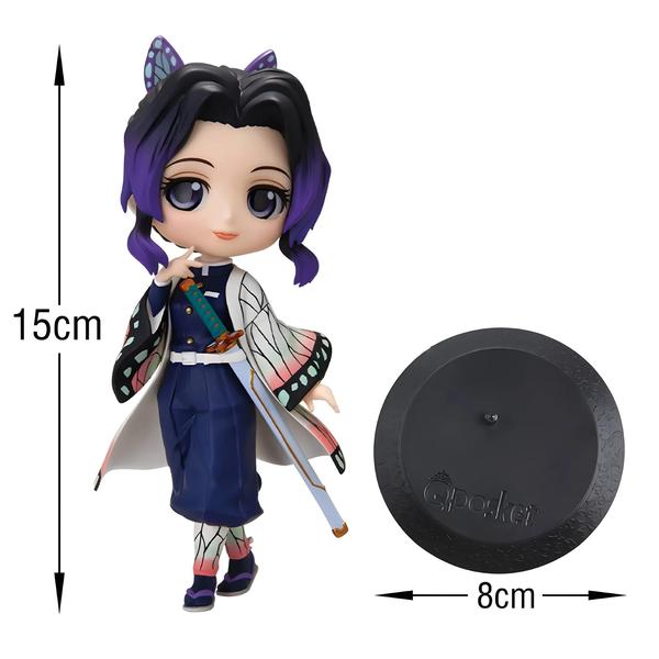 Imagem de Figuras de Ação Anime Demon Slayer (15cm) - Nezuko, Tanjirou, Zenitsu, Inosuke e Giyuu