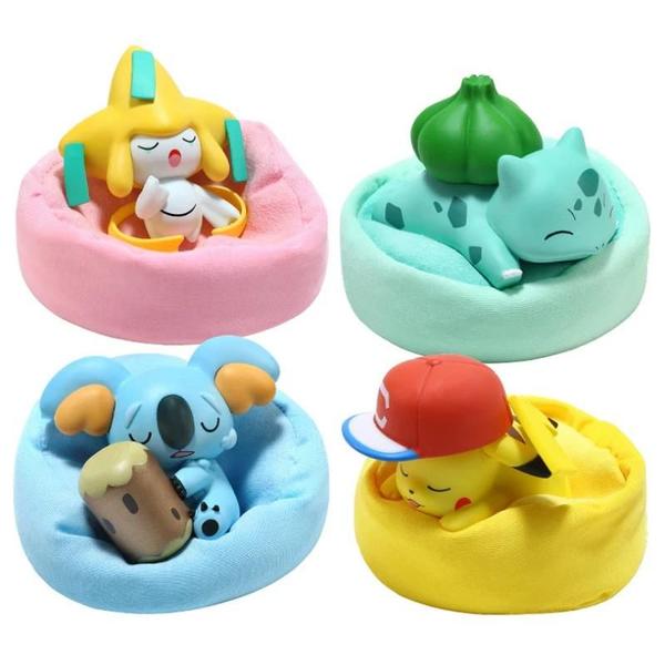 Imagem de Figuras De Ação De Pokémon Da Série Starry Dream Pikachu Eevee Bulbasaur Snorlax Jirachi Modelo