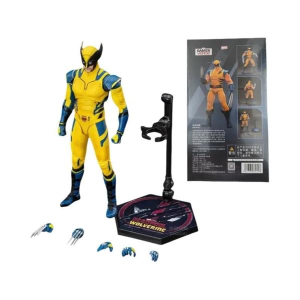 Figuras de Ação Deadpool e Wolverine - Edição 2024 - Para Crianças e Adultos Imagem de Figuras de Ação Deadpool e Wolverine - Edição 2024 - Para Crianças e Adultos