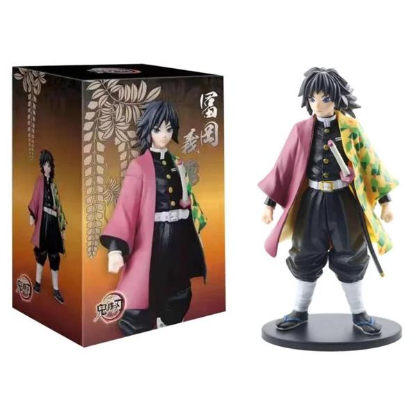 Figuras de Ação Demon Slayer - Kamado Tanjirou, Zenitsu e Nezuko - PVC Imagem de Figuras de Ação Demon Slayer - Kamado Tanjirou, Zenitsu e Nezuko - PVC